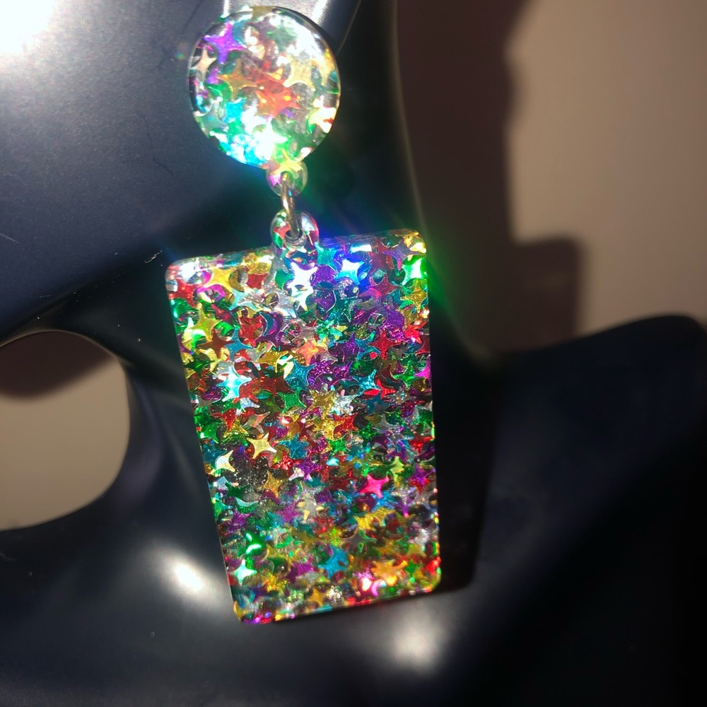 Multicolor Earrings - Picture 4 of 4